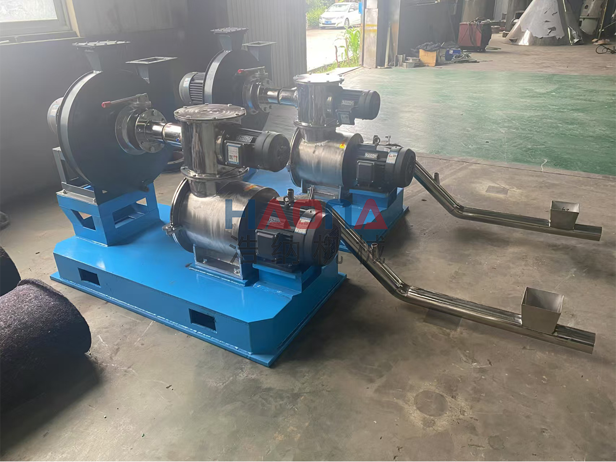 小蘇打研磨機制作完工現場